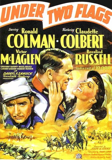 Постер Под двумя флагами 1936