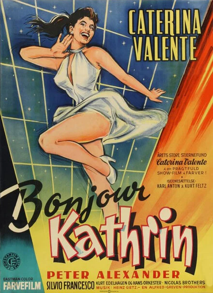 Постер Здравствуй, Катрин 1956