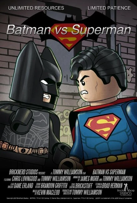 Постер Lego Batman vs. Superman