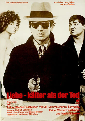 Постер Любовь холоднее смерти 1969