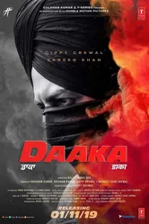 Daaka 2019 постер