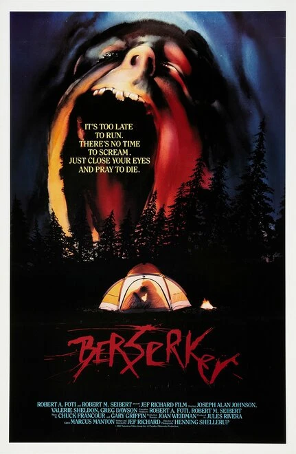 Постер Берсеркер 1987