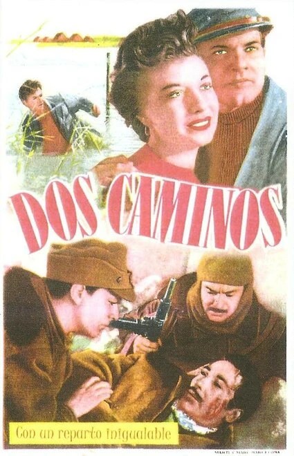 Постер Две дороги 1954