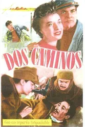 Две дороги 1954 постер