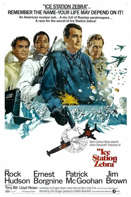 Постер Полярная станция «Зебра» 1968