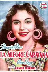 La alegre caravana постер