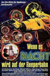 Когда ночь опускается на Репербан 1967 постер