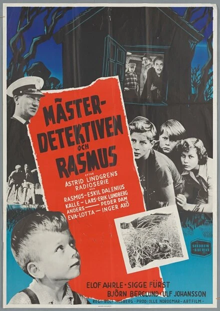 Постер Детектив Расмус 1953