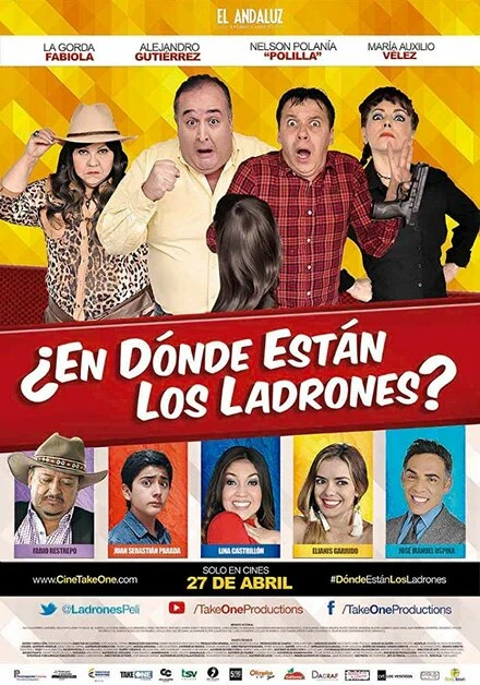 Постер ¿En dónde están los ladrones?
