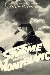 Бури над Монбланом 1930 постер