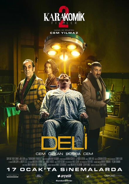Постер Karakomik Filmler: Deli