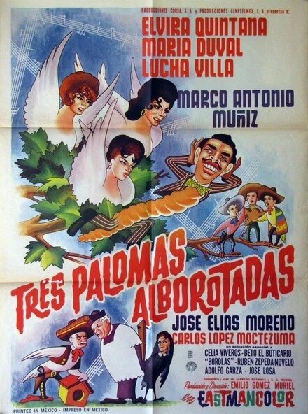 Постер Tres palomas alborotadas