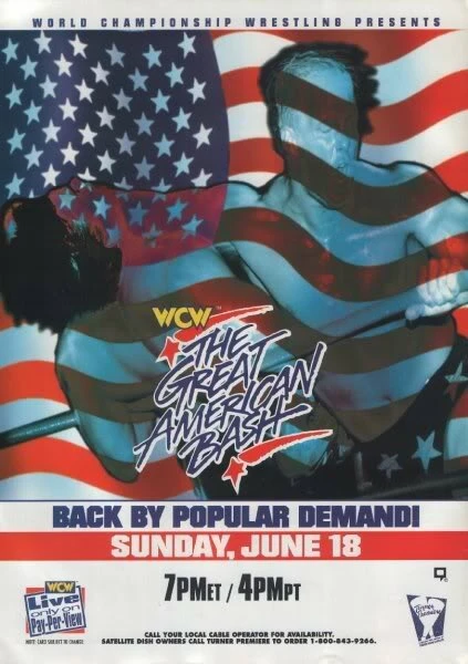 Постер WCW Мощный американский удар 1995