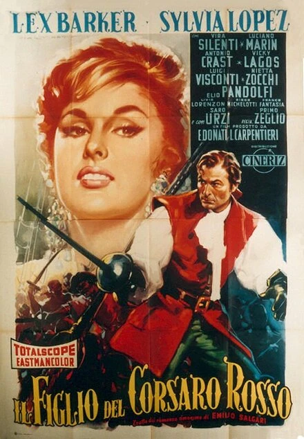 Постер Сын красного пирата 1959