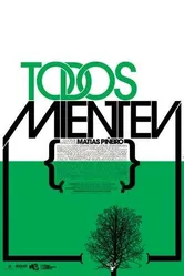Todos mienten постер
