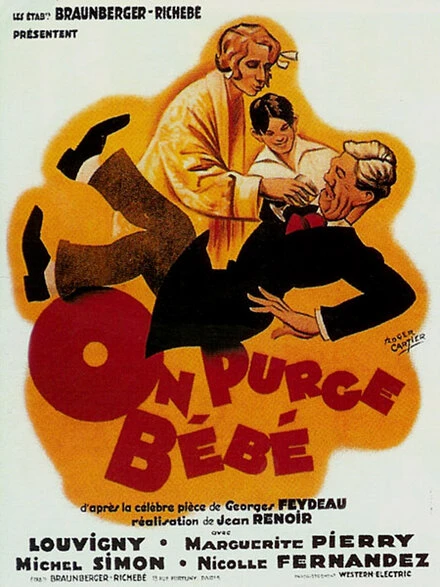 Постер Ребенку дают слабительное 1931