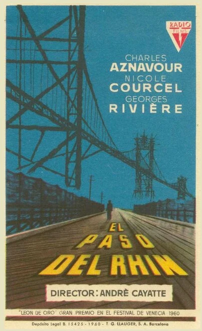 Постер Переход через Рейн 1960