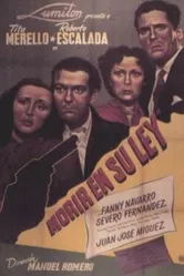 Morir en su ley постер