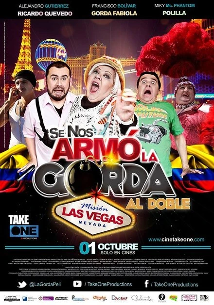 Постер Se Nos Armó la Gorda Al Doble Misión Las Vegas