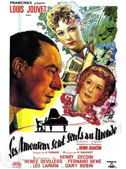 Постер Влюбленные одни на свете 1948