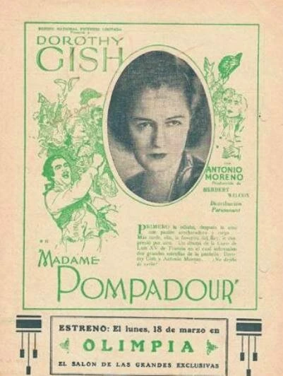 Постер Мадам Помпадур 1927