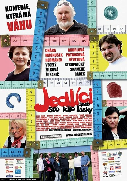 Постер Jedlíci aneb Sto kilo lásky