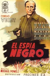 Шпион в черном 1939 постер