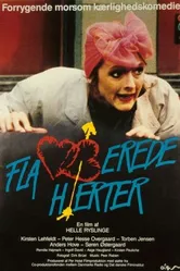 Flamberede hjerter постер