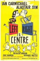 Левые, правые и центр 1959 постер