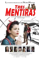 Tres mentiras постер