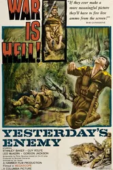 Вчерашний враг 1959 постер