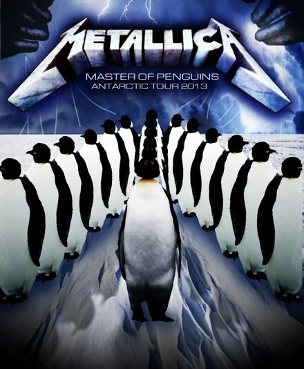 Постер Metallica in Antarctica