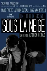Sous la neige постер
