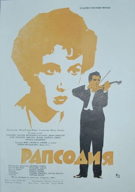 Постер Рапсодия 1954