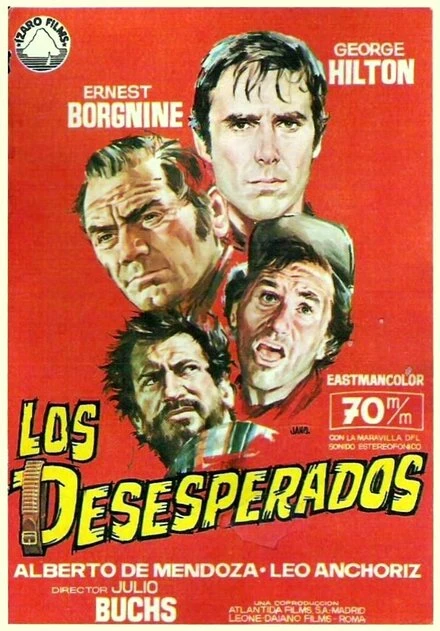 Постер Отчаянные 1969, Испания