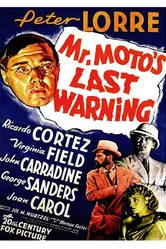 Последнее предупреждение мистера Мото 1939 постер