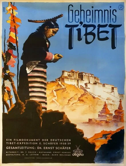 Постер Таинственный Тибет 1943