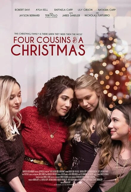 Постер Four Cousins and A Christmas