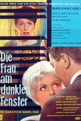 Die Frau am dunklen Fenster постер