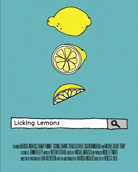 Постер Licking Lemons