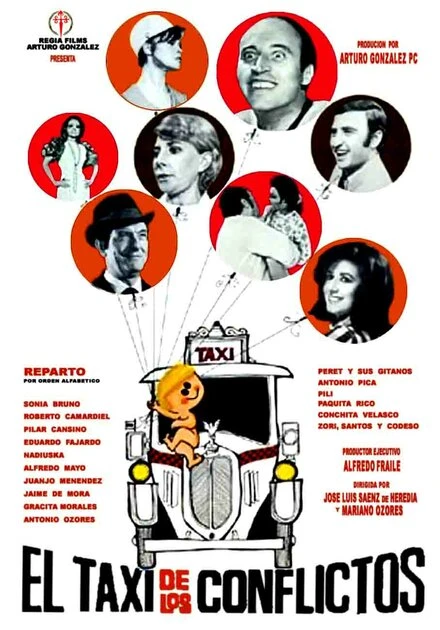 Постер Такси конфликтов 1969