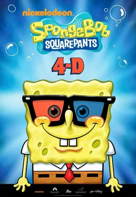Постер Spongebob Squarepants 4D Attraction: The Great Jelly Rescue