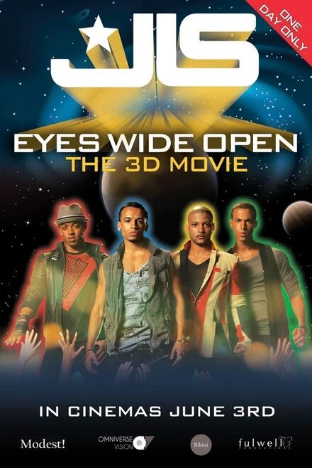 Постер JLS: Широко открытые глаза 3D 2011