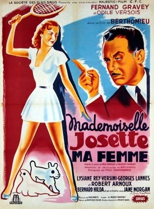 Постер Мадемуазель Жозетт, моя жена 1950