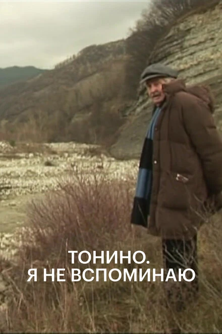 Постер Тонино. Я не вспоминаю 2009