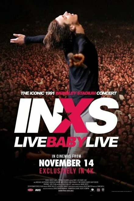 Постер INXS: Live Baby Live