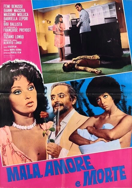 Постер Злодейство, любовь и смерть 1977