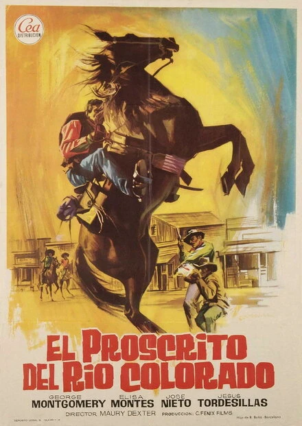 Постер El proscrito del río Colorado