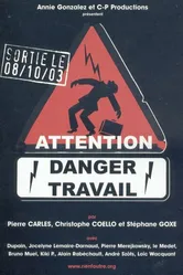 Attention danger travail постер