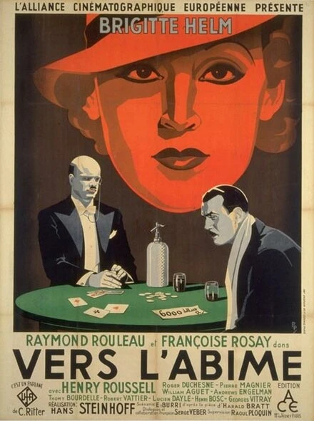 Постер К пропасти 1934